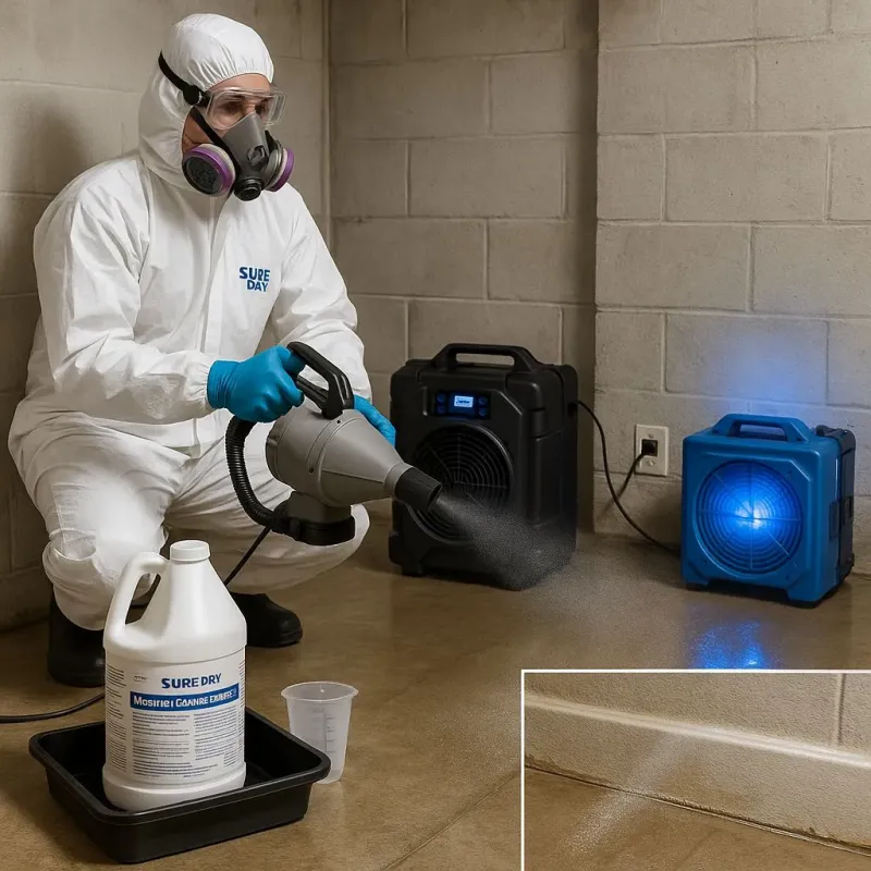 Sanitization and Odor Removal process in La Grange Park, IL