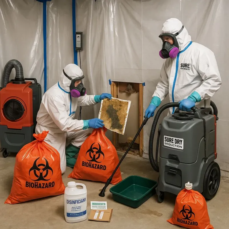 Contaminated Water Handling Protocols process in La Grange Park, IL