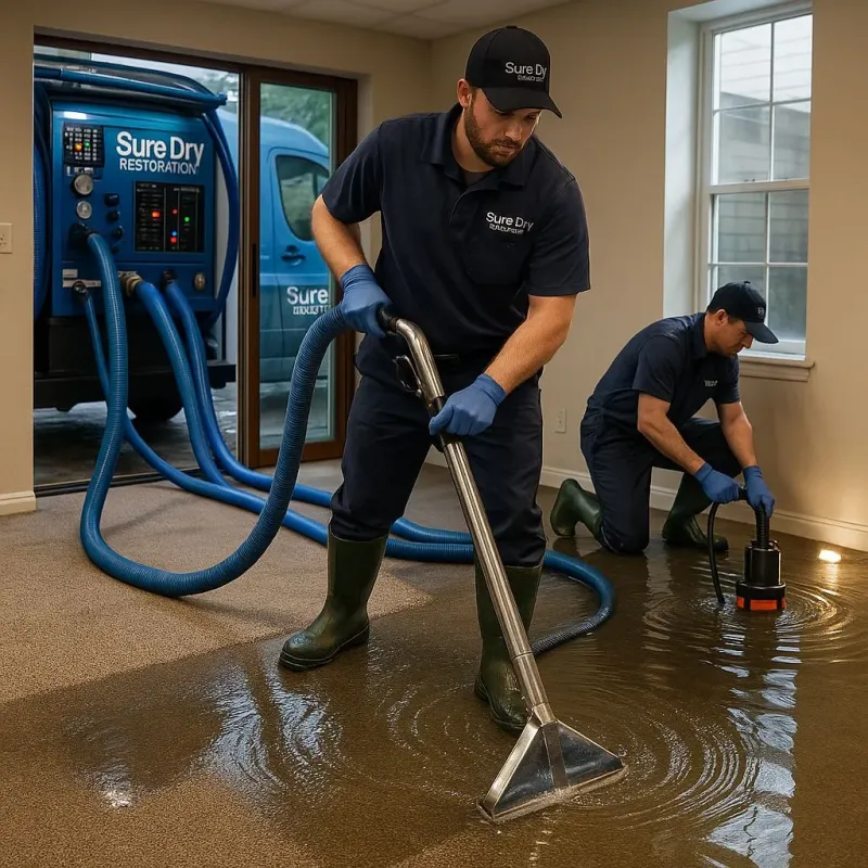 Water Extraction and Removal process in La Grange Park, IL